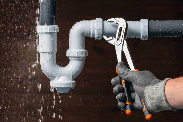 Professional Gas Line Repair technician working in Branford, FL